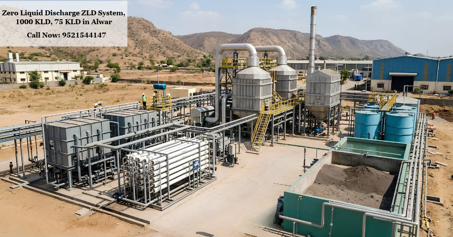 Zero Liquid Discharge ZLD System, 1000 KLD, 75 KLD in Alwar